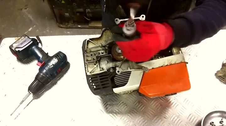 Ремонт бензобура STIHL BT 360, причины выхода из строя.