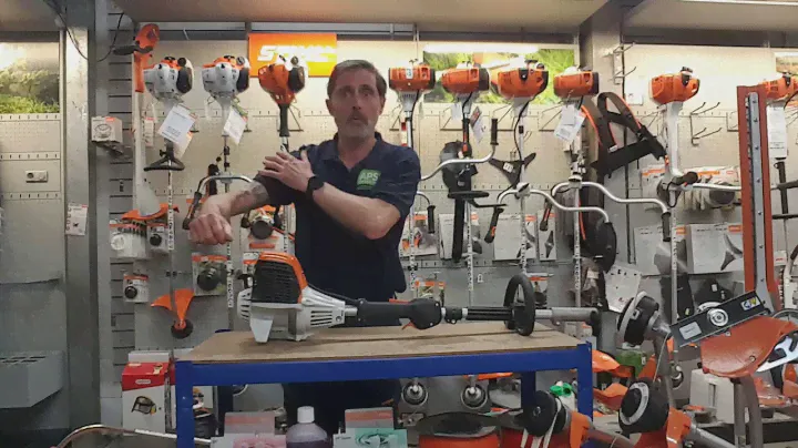 Комбинированный двигатель Stihl KM111R — как запустить