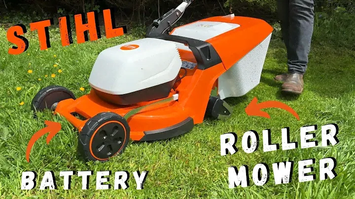 Lets Review The STIHL RMA448RV - Battery Powered Roller Lawn Mower!