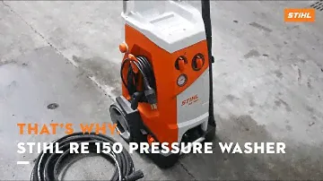 RE 150 Pressure Washer