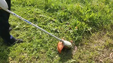 STIHL FSA 90 в работе