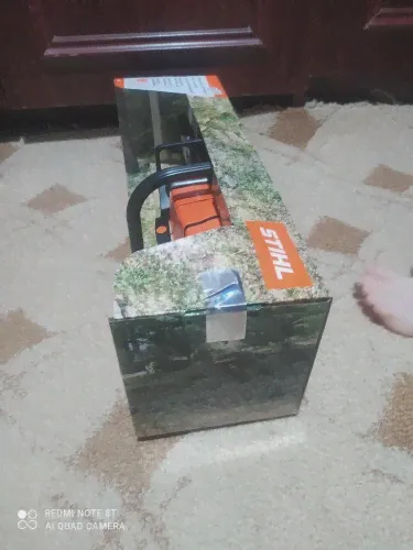🛍 Бензопила игрушечная STIHL уменьшенная модель пилы Штиль игрушка инструмент для ребенка-0