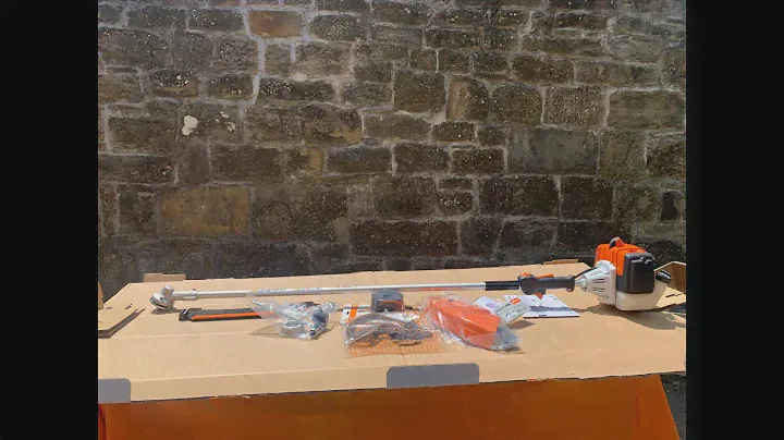 Stihl FS 120R Unboxing & First Start 4K