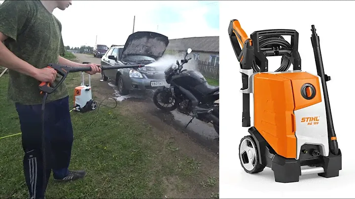 Мойка высокого давления STIHL RE-120. Испытываем!