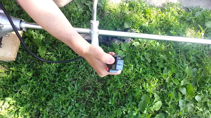 Запуск Stihl FS 250 леска.