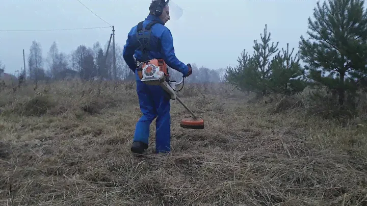 Stihl FS 450 test.