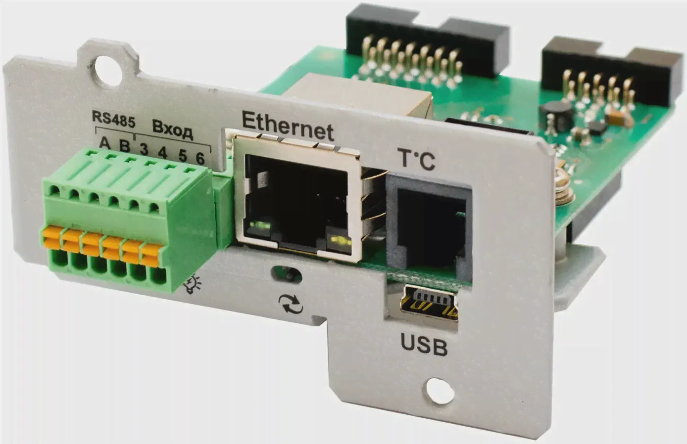 Плата расширения интерфейсов Штиль IC-SNMP/mini USB