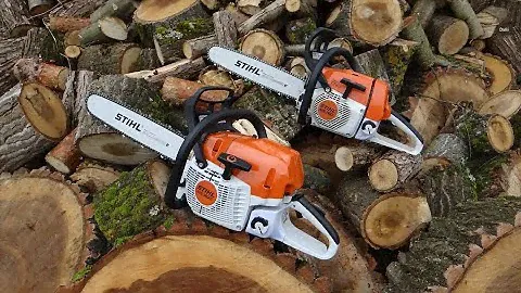 STIHL MS 260 vs STIHL MS 362 CM chainsaw test - 50,2 cm³ 2,6 kW vs 59 cm³ 3,5 kW - cutting speed