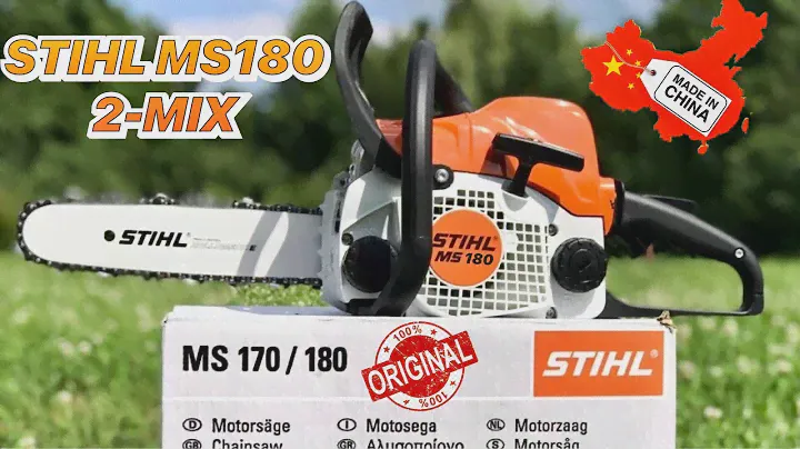 Бензопила STIHL MS180 с двигателем 2MIX:распаковка,обзор и выводы