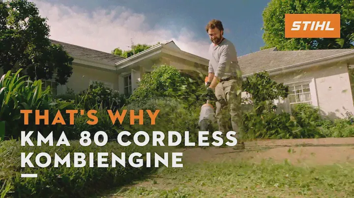STIHL KMA 80 cordless KombiEngine | That's why​